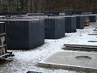 Plac produkacja szamb betonowych Świnoujście